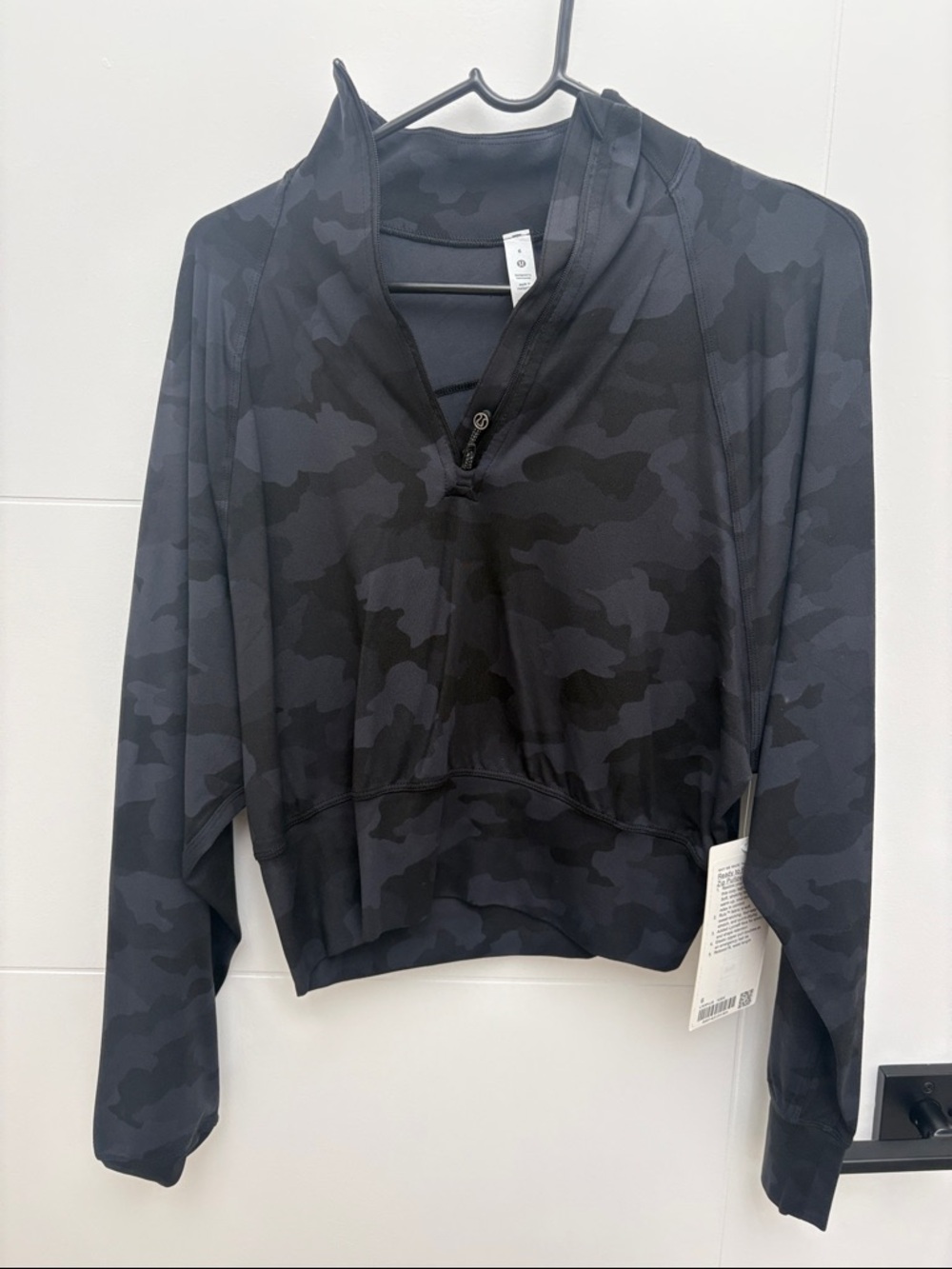 BNWT Lululemon Ready to Rulu 1/2 Zip Pullover Size 6